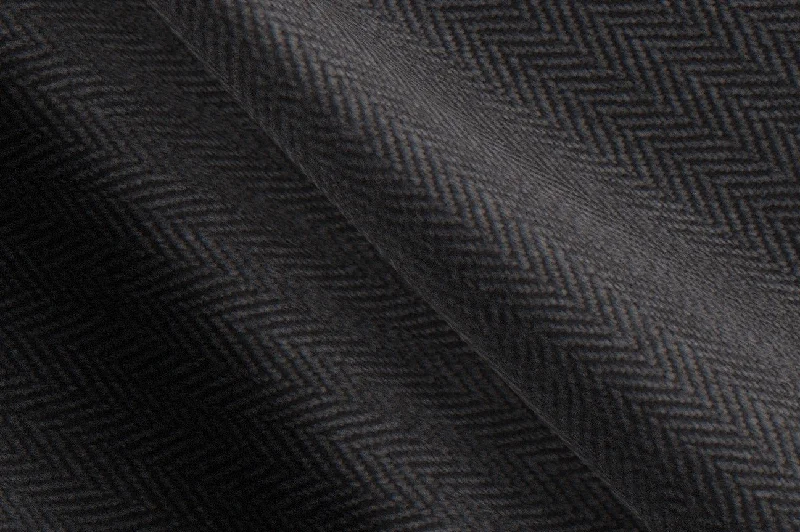 Made to Measure Grey Herringbone Trouser