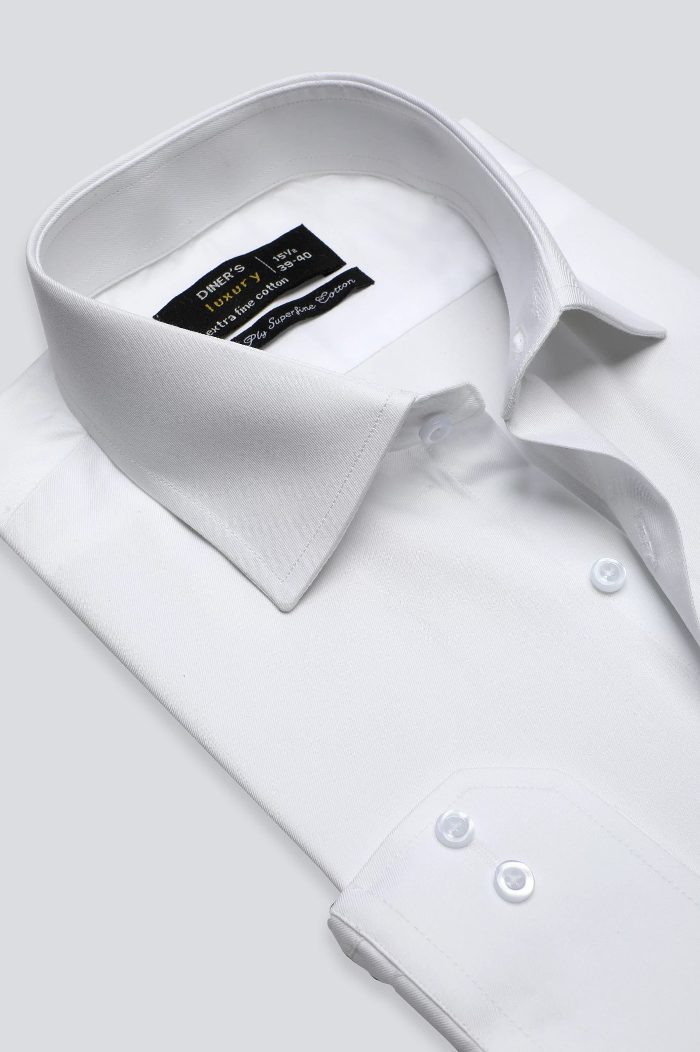 White Plain Formal Shirt