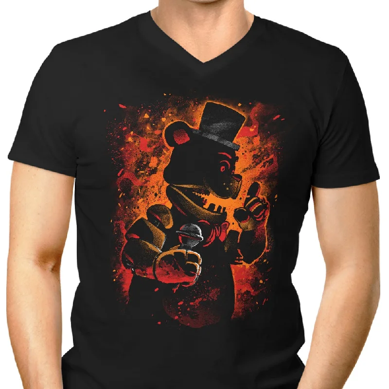 The Animatronic Bear - Men's V-Neck