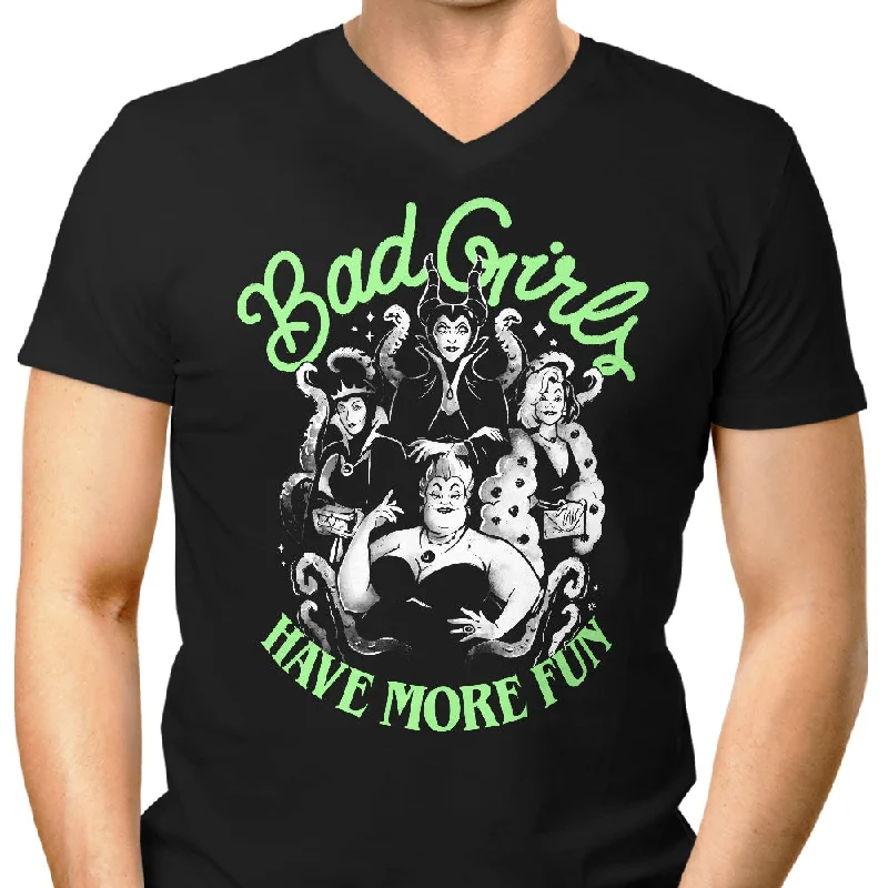 Bad Girls Have More Fun - Men's V-Neck