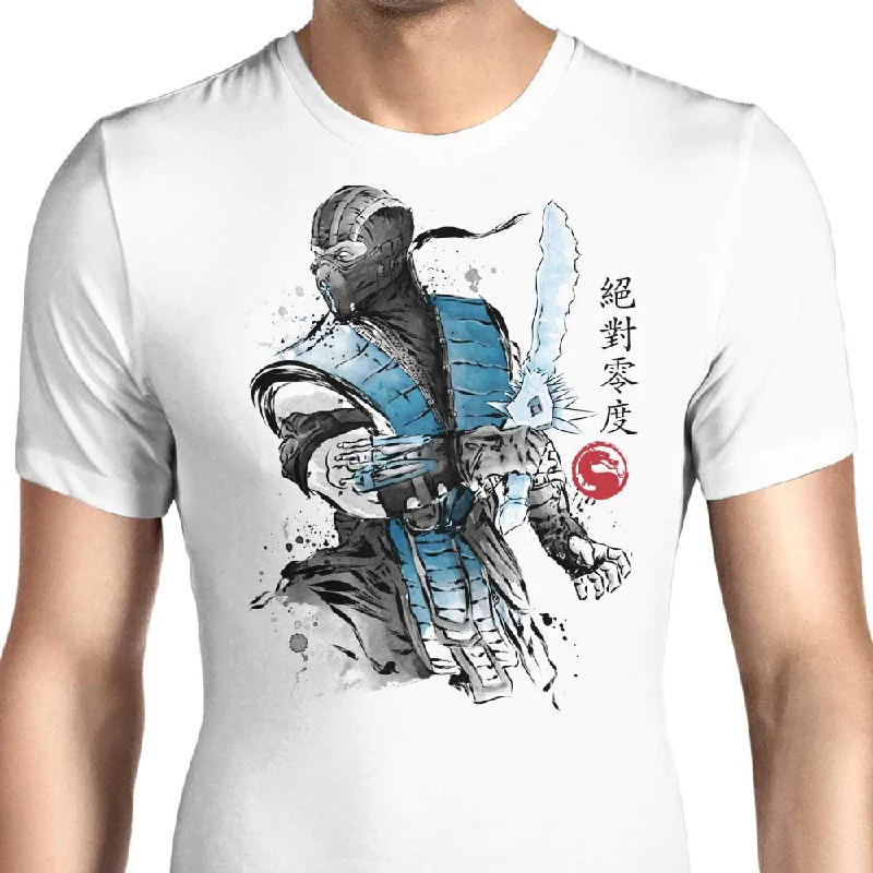 Ice Warrior Sumi-e - Men's Apparel