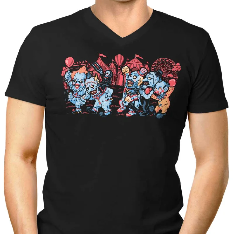 Where the Wild Clowns Are - Men's V-Neck