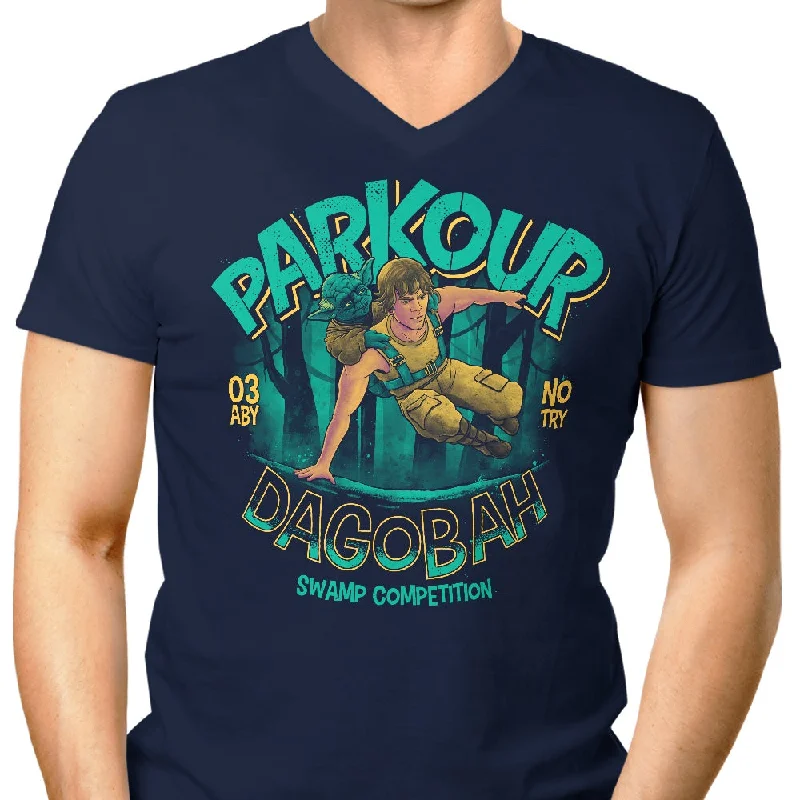 Parkour Swamp Competition - Men's V-Neck